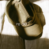 re do - organic cotton cap | olivengrøn