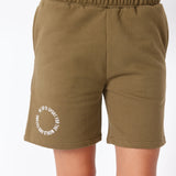 cille - sweatshorts - dark olive
