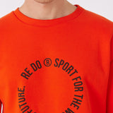 allan - crewneck - cherry tomato