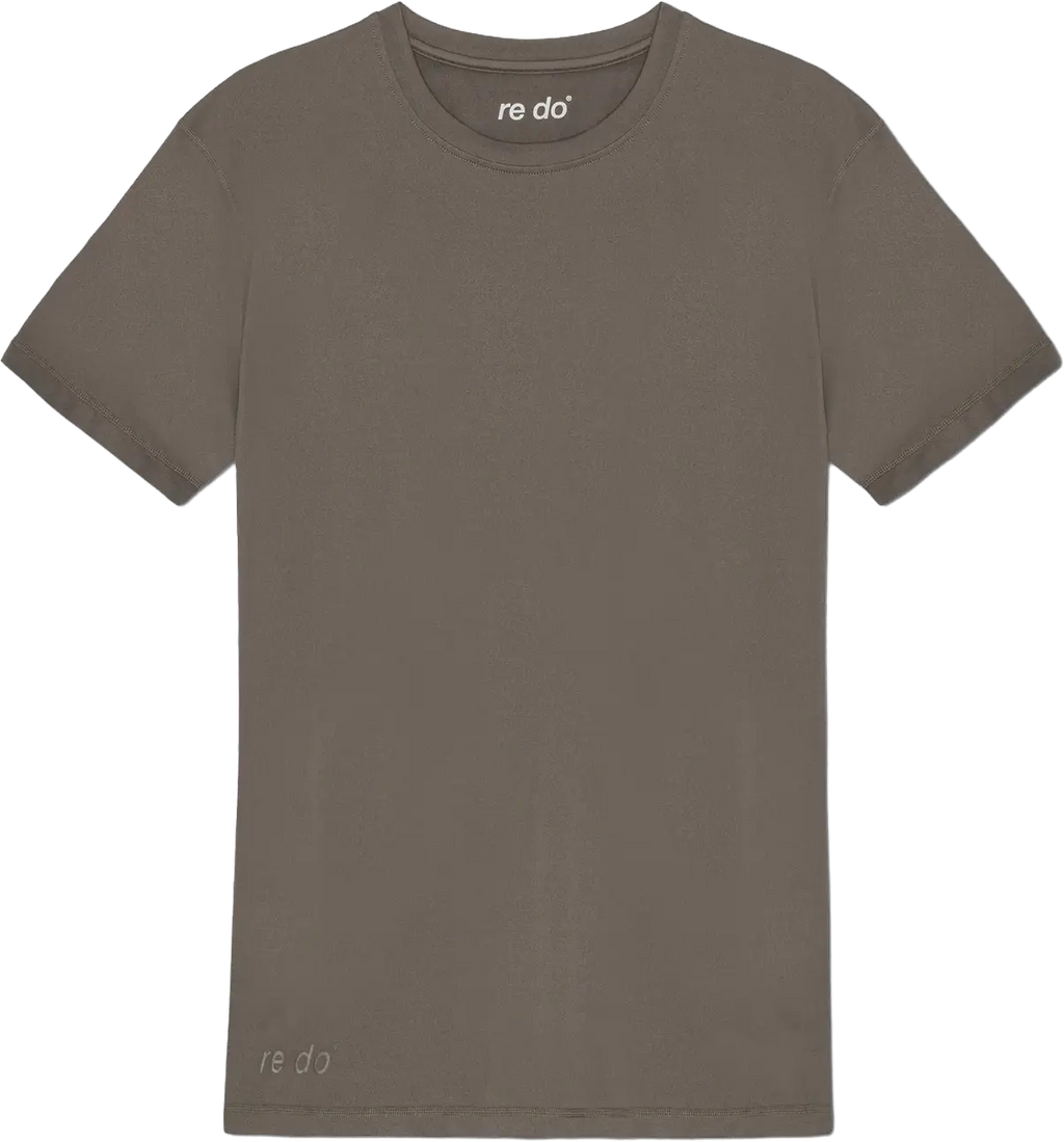 re do® Active T-shirt i Ash Brown, modellen Anton
