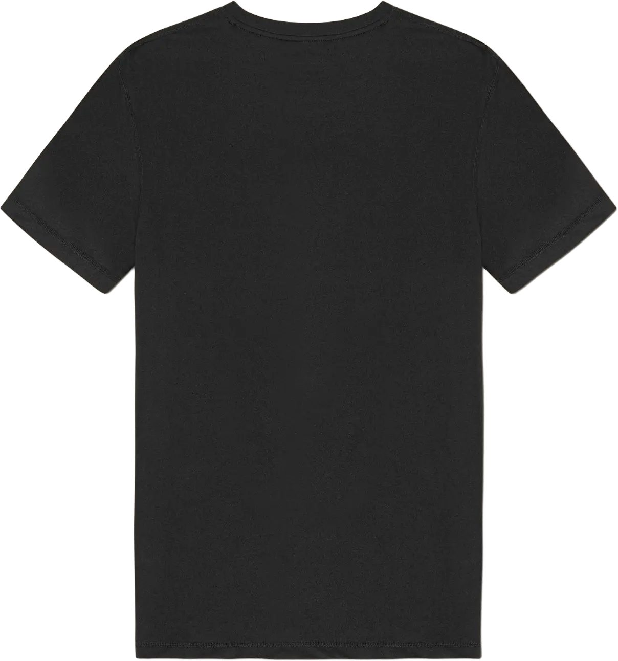 Ryggen af re do® Active T-shirt i sort, modellen Anton