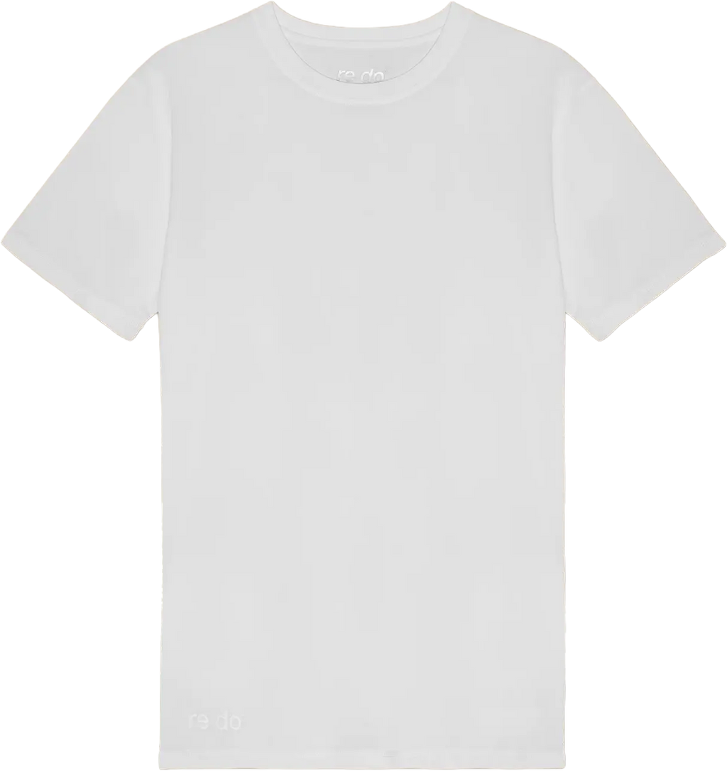re do® Active T-shirt i hvid, modellen Anton. #star white