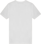 Ryggen af re do® Active T-shirt i hvid, modellen Anton. #star white