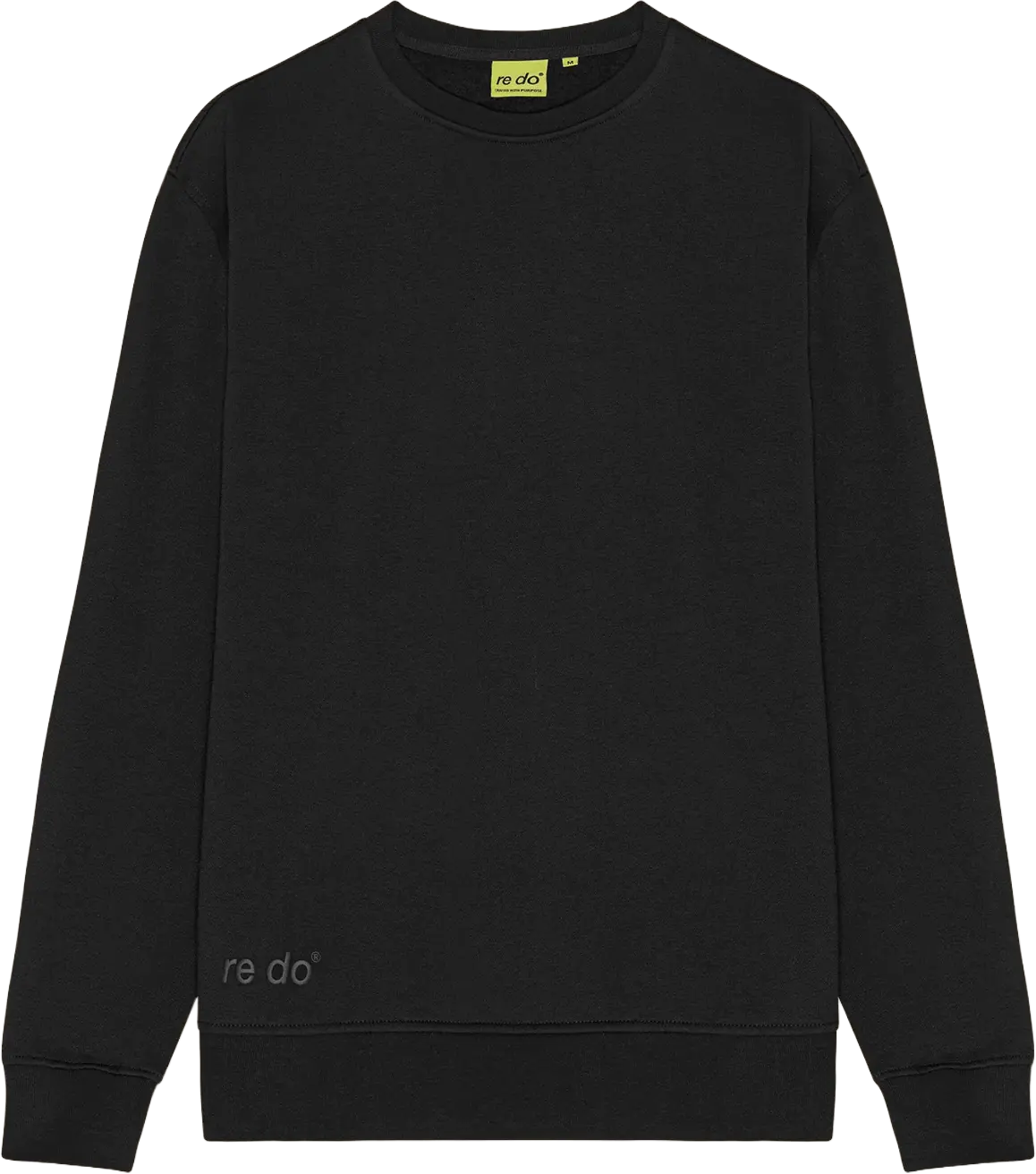 re do® Crewneck sweatshirt i sort, modellen Frank