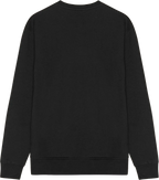 Ryggen af re do® Crewneck sweatshirt i sort, modellen Frank