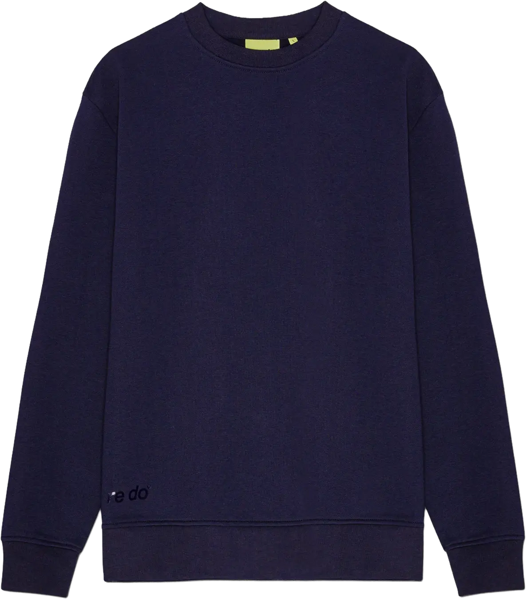re do® Crewneck sweatshirt i #Navy Blue, modellen Frank