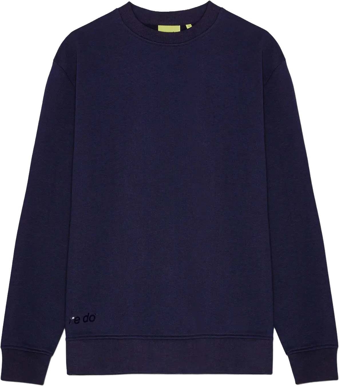 re do® Crewneck sweatshirt i #Navy Blue, modellen Frank