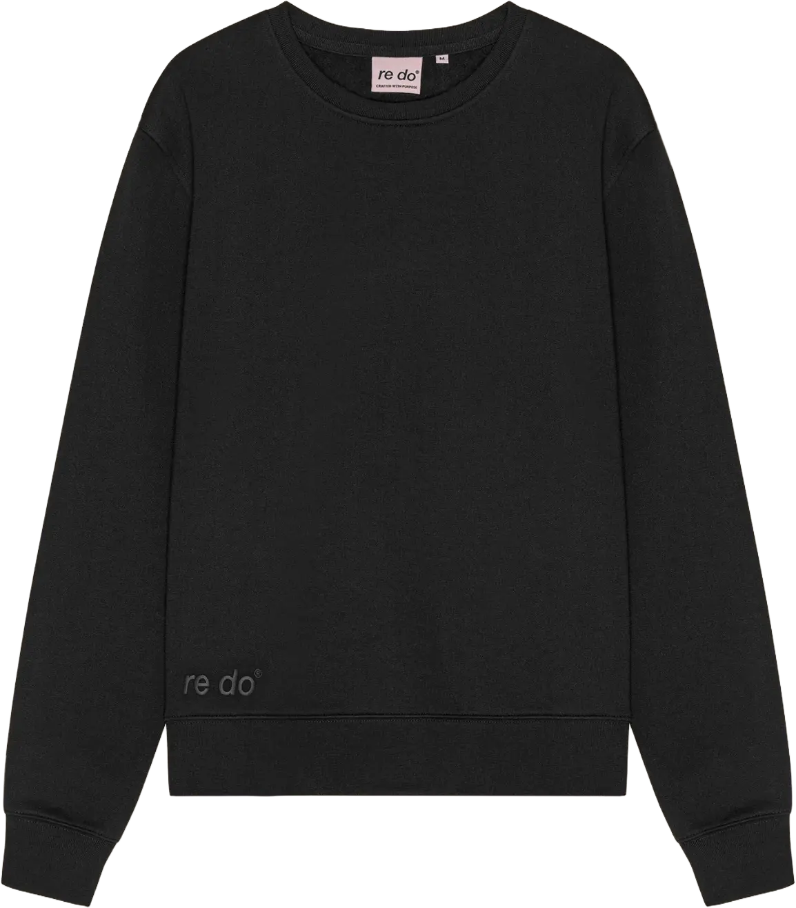 re do® Crewneck sweatshirt i sort, modellen Frida