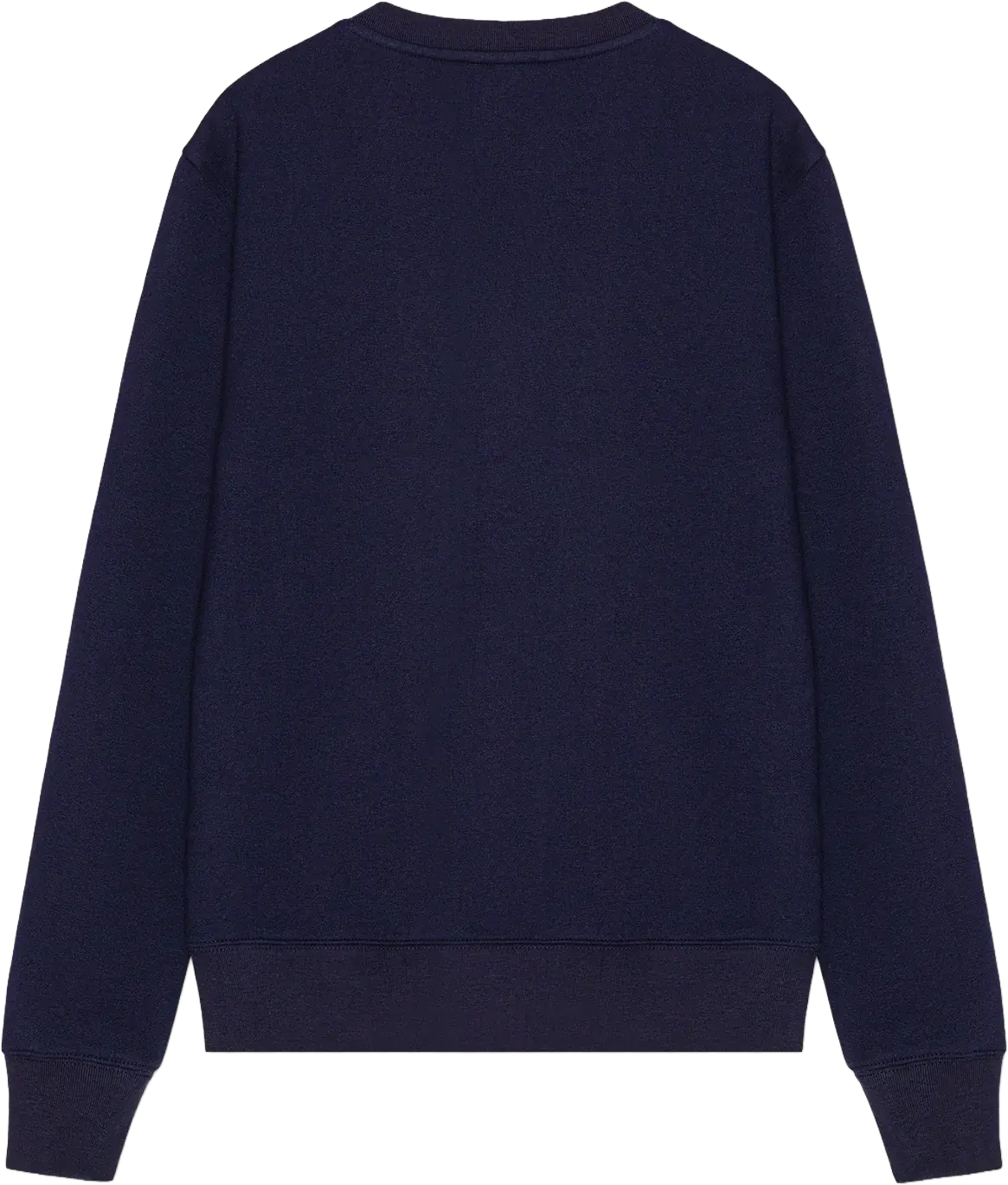 Ryggen af re do® Crewneck sweatshirt I Navy Blue, modellen Frida
