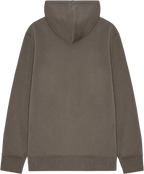 Ryggen af re do® Hoodie sweatshirt I Ash Brown, modellen Francis
