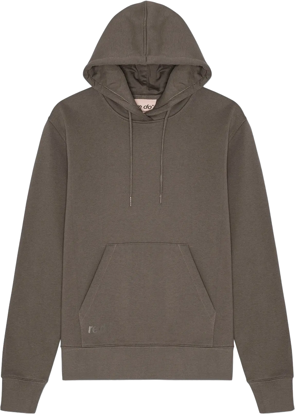 re do® Hoodie sweatshirt I Ash Brown, modellen Fryd