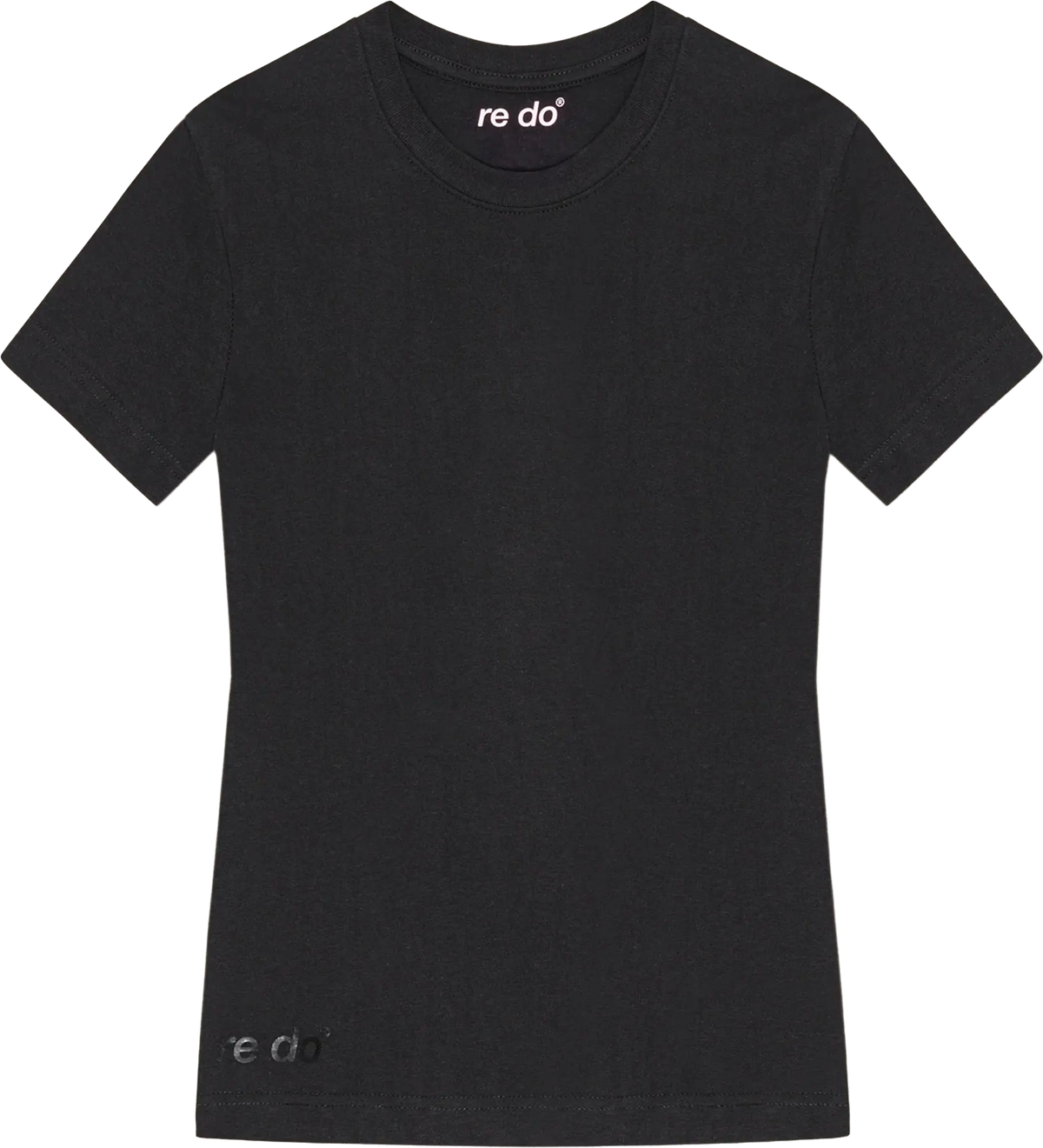 re do® Bomuld T-shirt i #black, modellen Freja