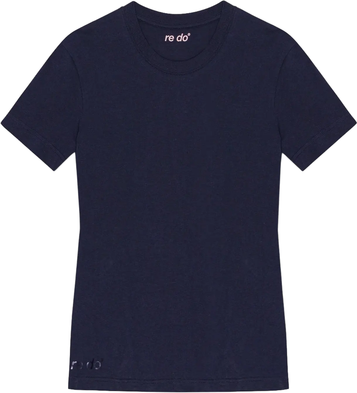 re do® Bomuld T-shirt i #Navy Blue, modellen Freja