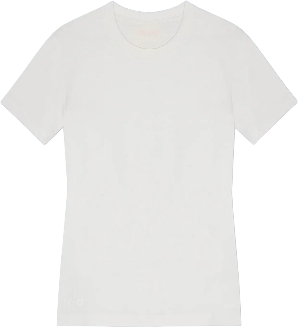 re do® Bomuld T-shirt i Star White, modellen Freja