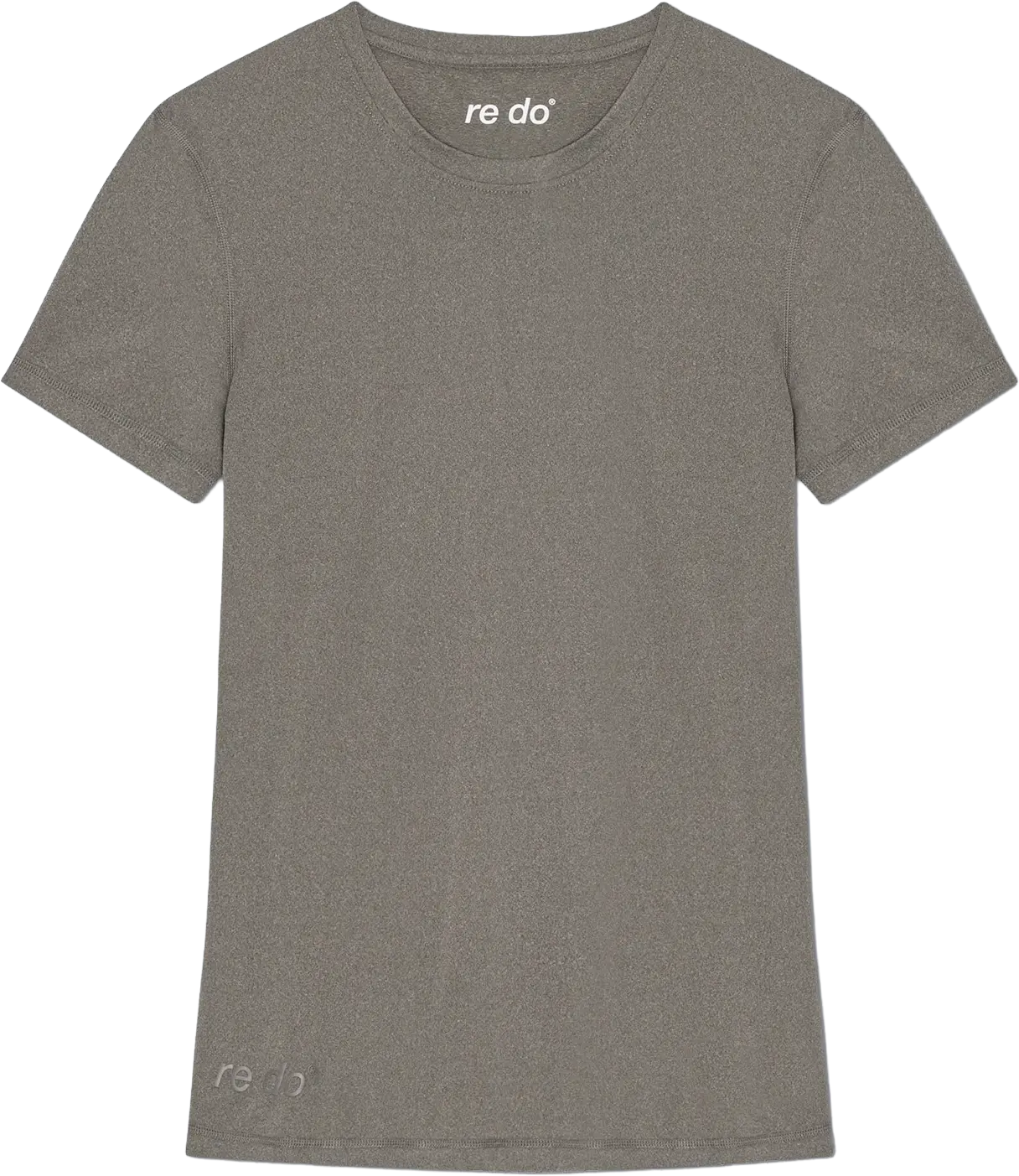 re do® Movement T-shirt i Ash Brown, modellen Mai