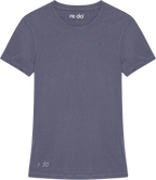 re do® Movement T-shirt i #Thunder Blue, modellen Mai