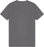 Ryggen af re do® Movement T-shirt i Antracite, modellen Milo