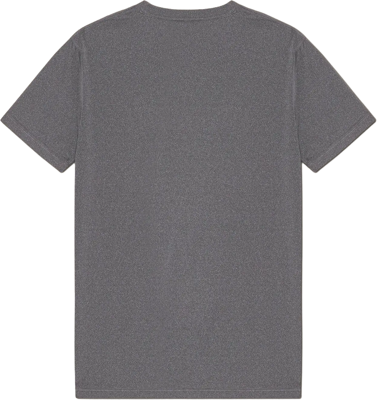 Ryggen af re do® Movement T-shirt i Antracite, modellen Milo