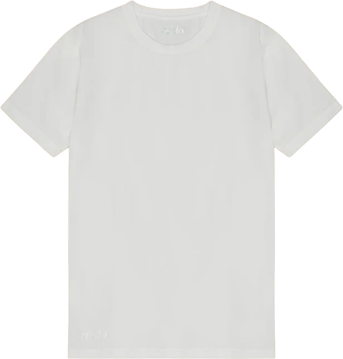re do® Movement T-shirt i #Star White, modellen Milo