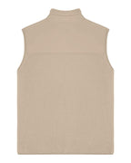Sleeveless Sherpa Jacket bagfra #Beige