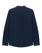POPLIN SHIRT bagfra #navy blue