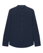 POPLIN SHIRT forfra #navy