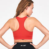 katja - sports bra - red