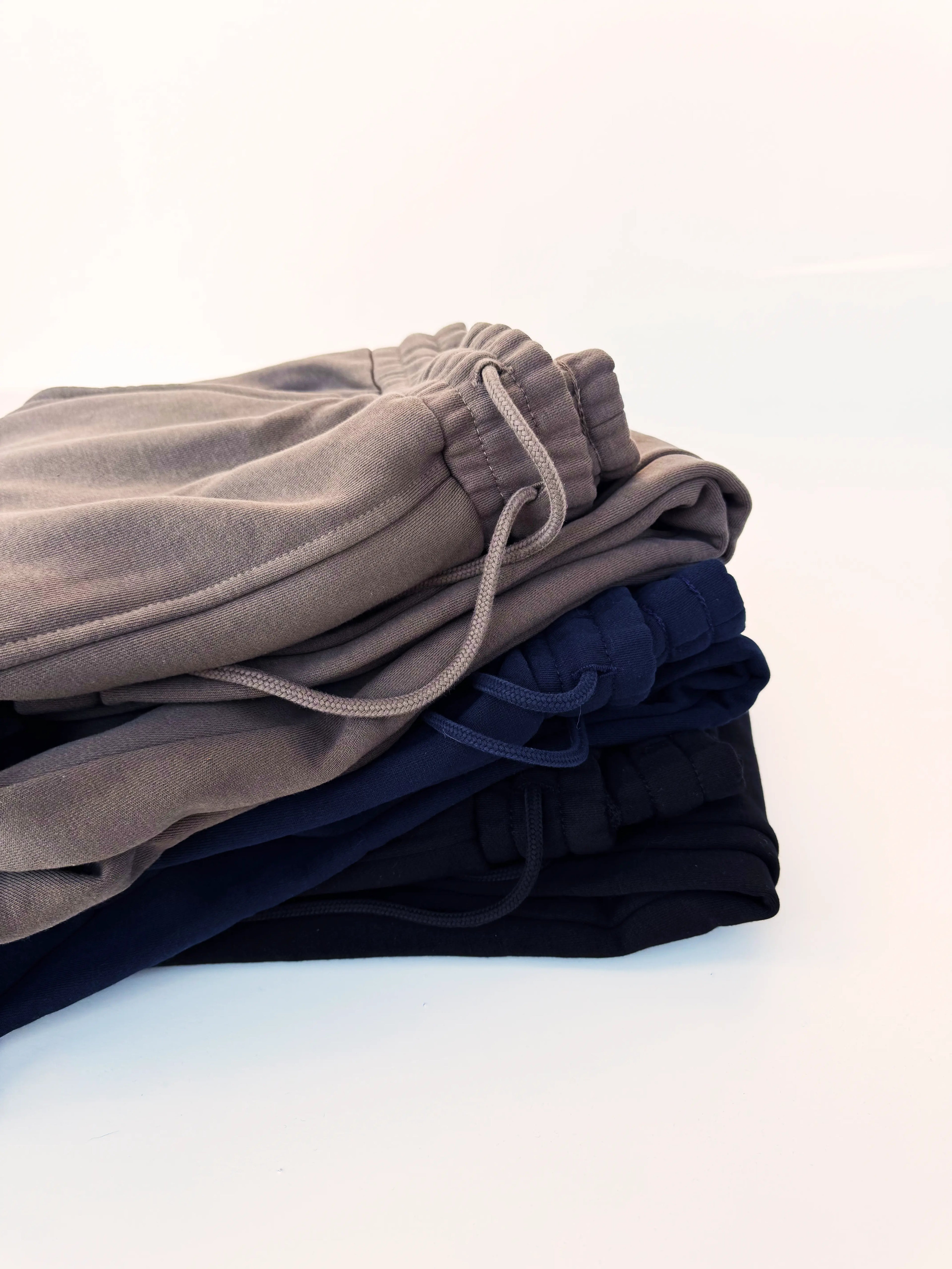 re do® sweatpants I Ash Brown, Navy Blue og Black