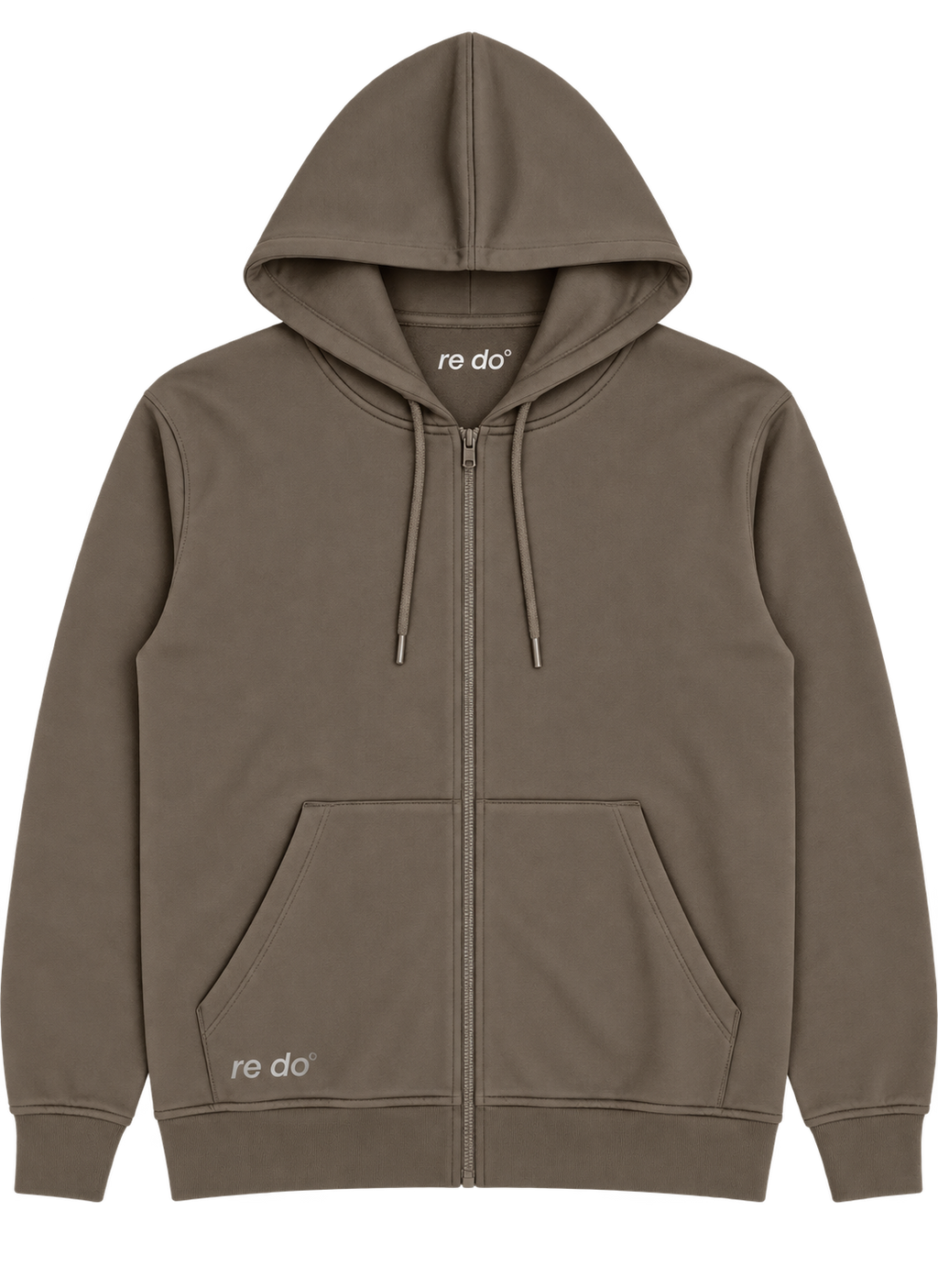Ziggy – Zip Hoodie #ash brown