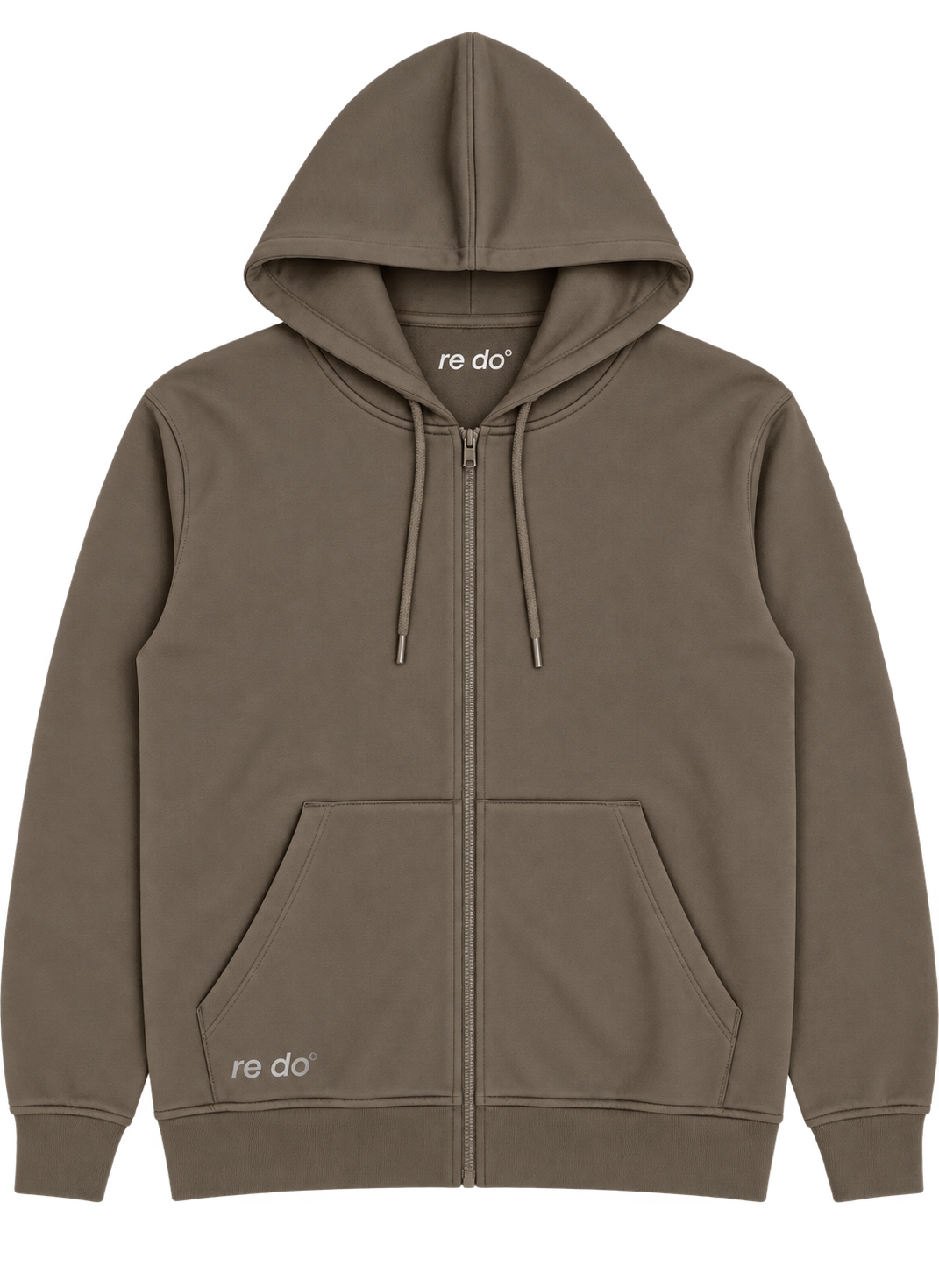 Ziggy – Zip Hoodie #ash brown
