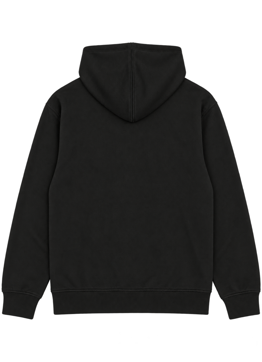 Ziggy – Zip Hoodie ryg #black