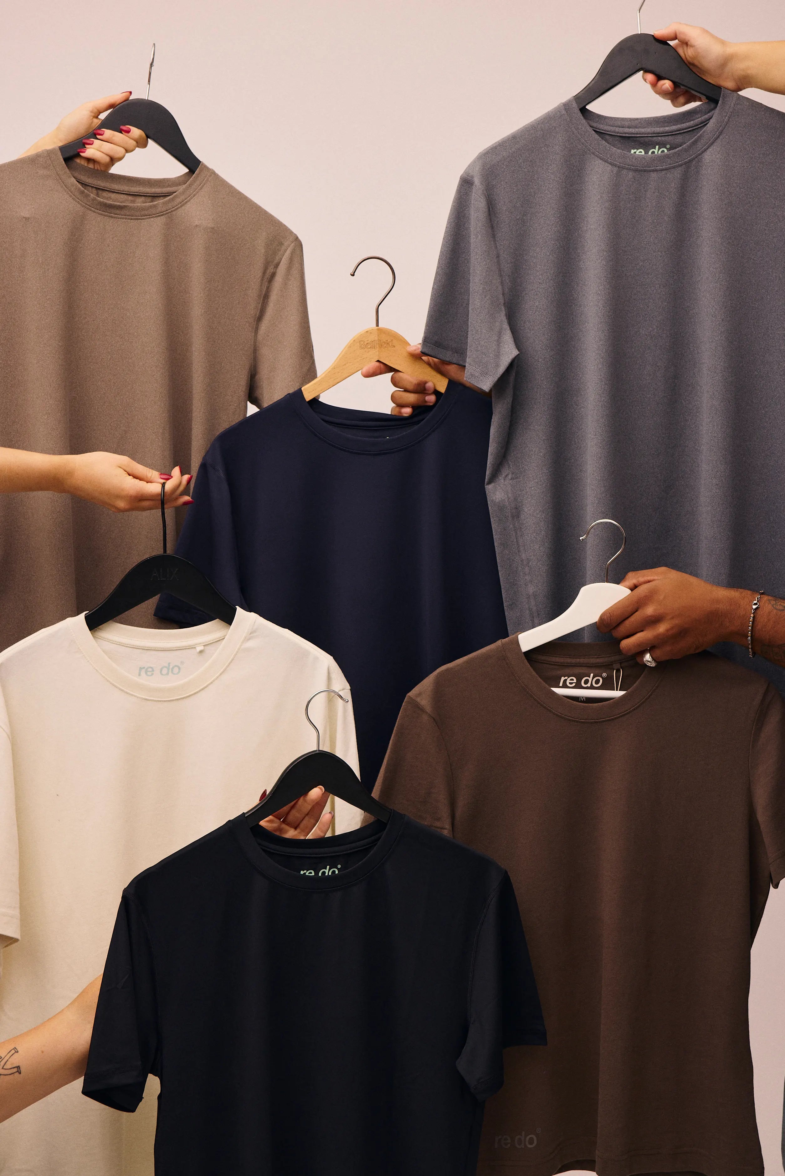 T-shirts i forskellige farver fra re do®